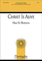 Christ Is Alive SATB choral sheet music cover